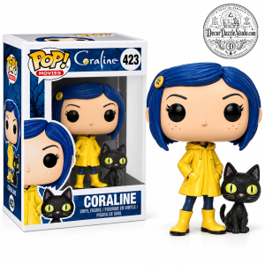 Coraline In Raincoat With Cat 423 Vinyl Figure