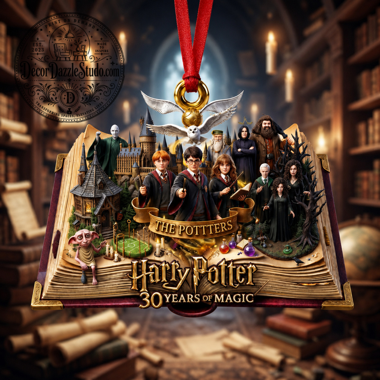 Harry Potter Christmas Ornament