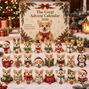 Corgi 2026 Christmas 24-Day Countdown Advent Calendar
