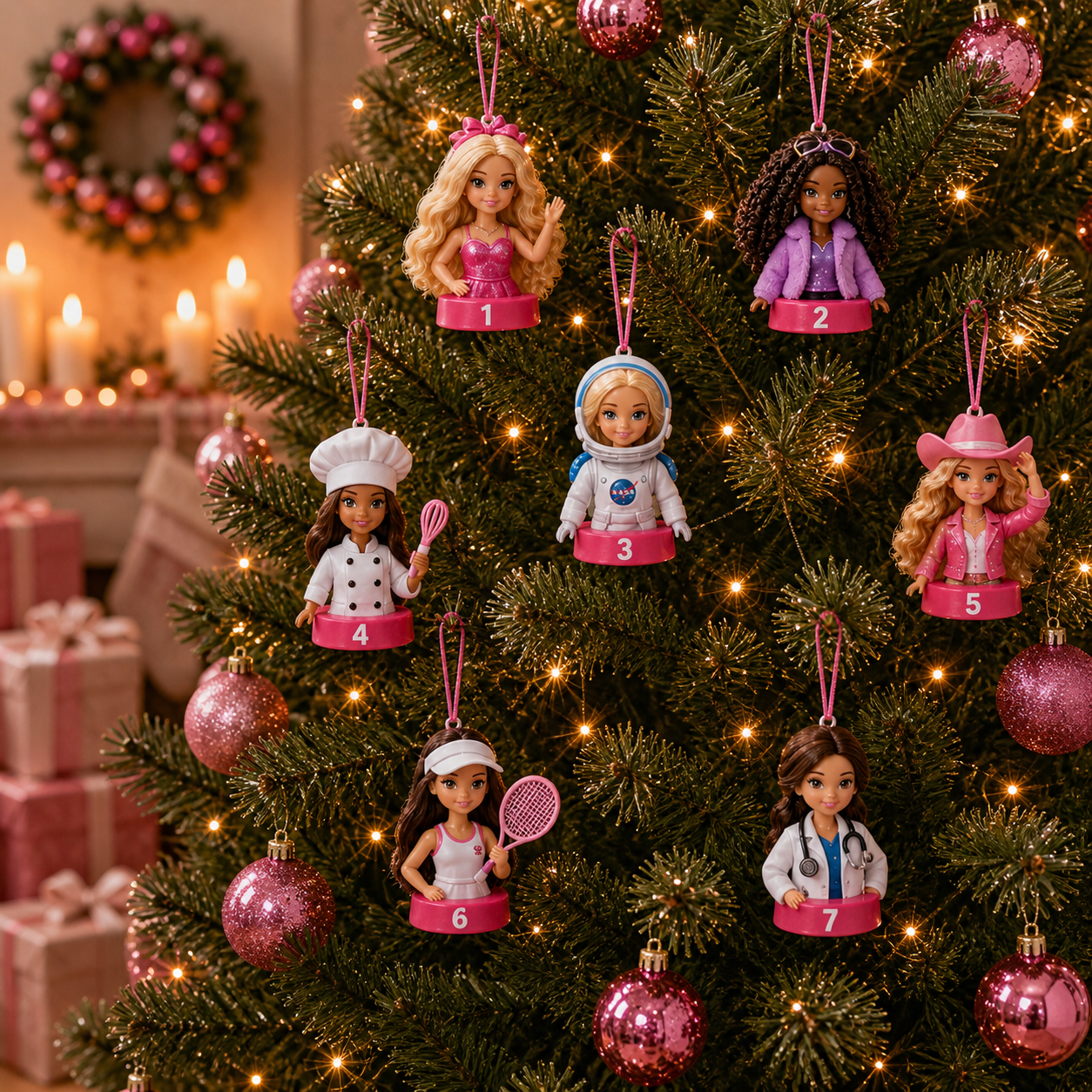 Barbie 2026 24 Unique Characters Advent Calendar Barbie 2026 24 Unique Characters Advent Calendar
