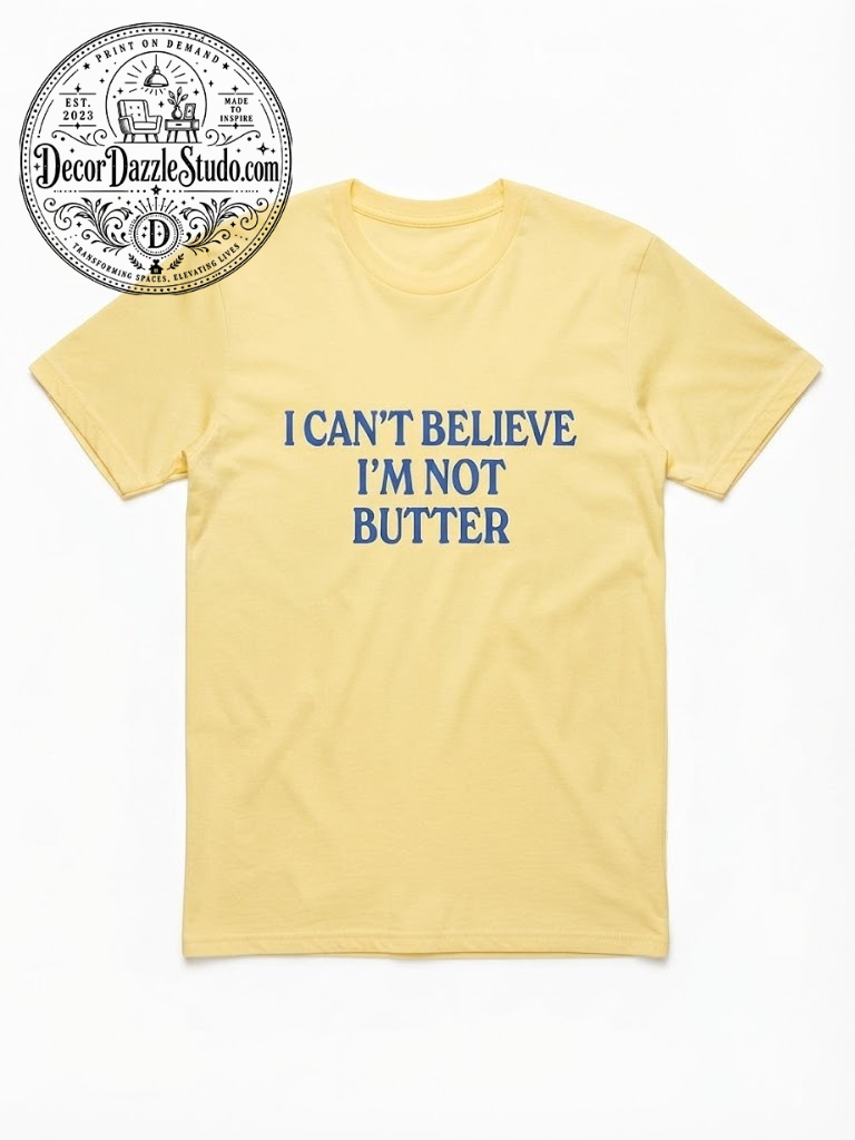 Roger Clark I Can't Believe I'm Not Butter T-Shirt